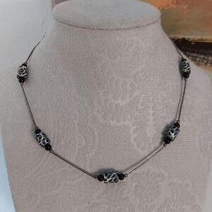 Vintage Sterling Liquid Silver Necklace